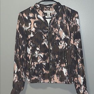 H&M Camo Bomber